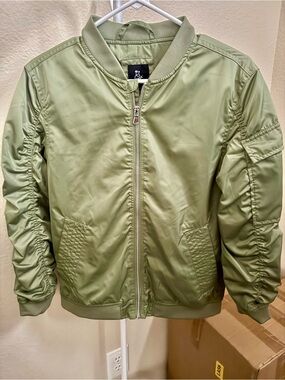 Art Class Olive Green Bomber Jacket